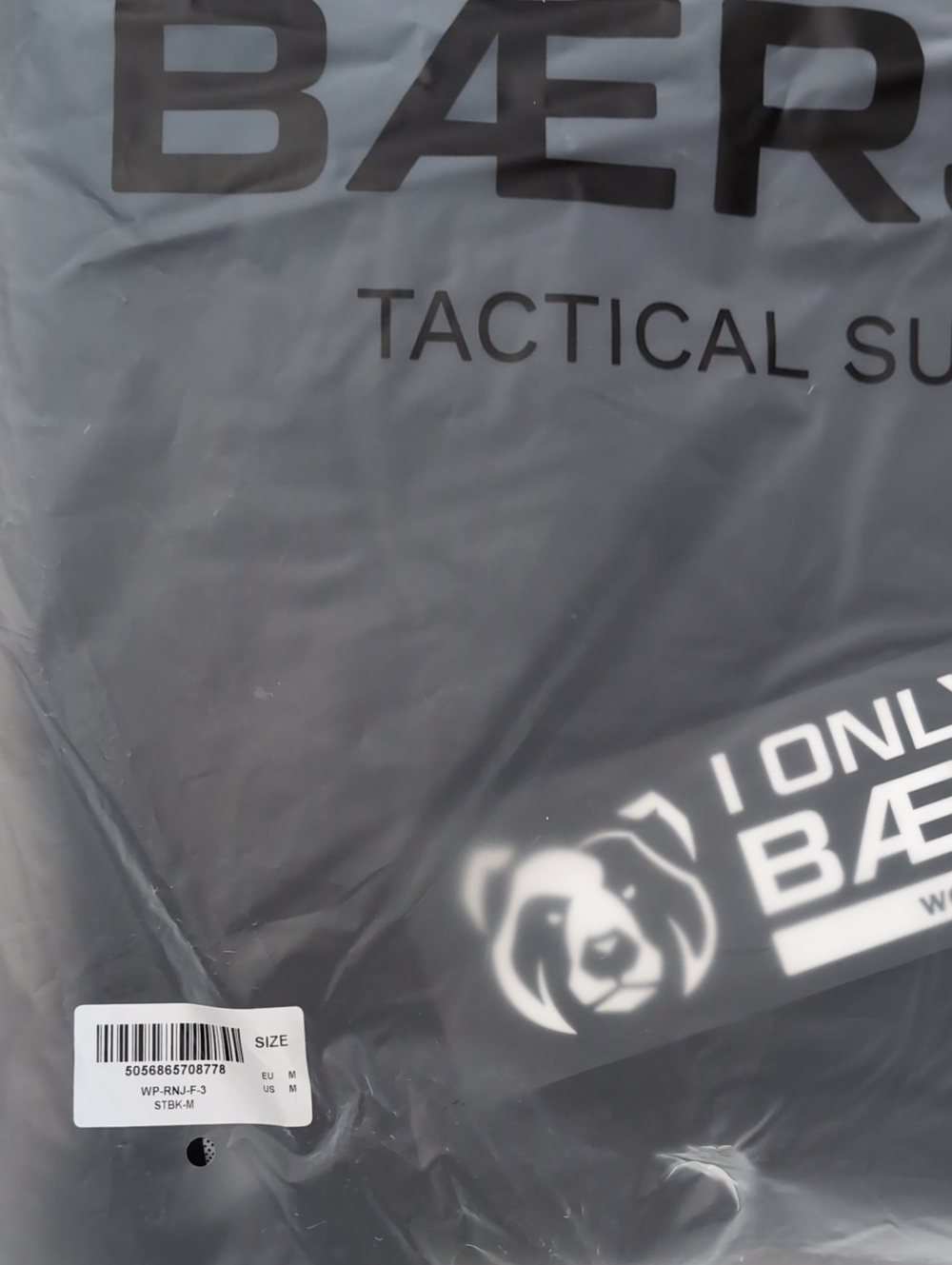Bareskin Rain Jacket- M